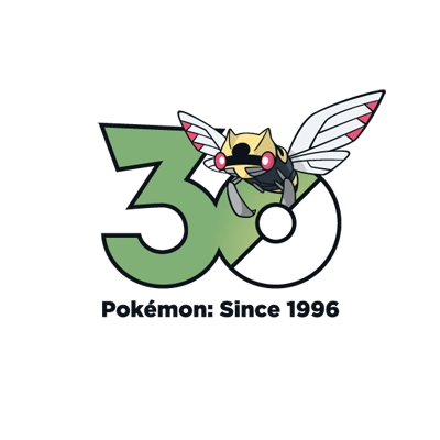 宝可梦 0291 铁面忍者 30周年纪念Logo