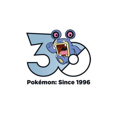 宝可梦 0294 吼爆弹 30周年纪念Logo