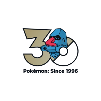宝可梦 0299 朝北鼻 30周年纪念Logo