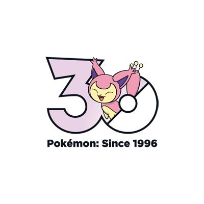 宝可梦 0300 向尾喵 30周年纪念Logo