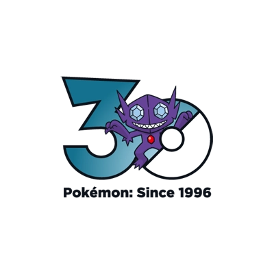 宝可梦 0302 勾魂眼 30周年纪念Logo