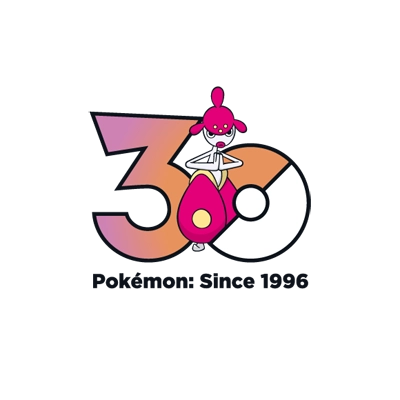 宝可梦 0308 恰雷姆 30周年纪念Logo