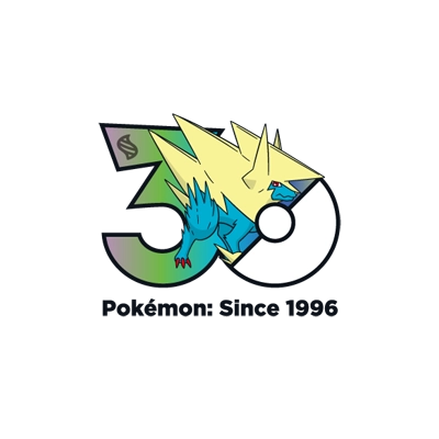 寶可夢 0310 超級雷電獸 30週年紀念Logo