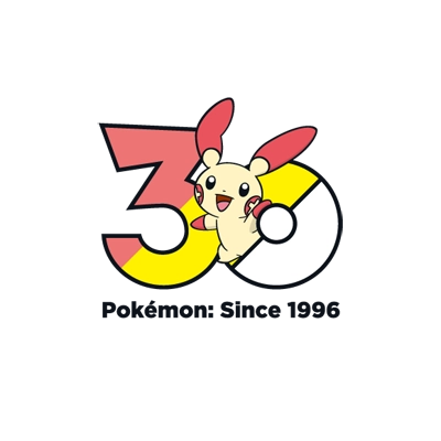 宝可梦 0311 正电拍拍 30周年纪念Logo