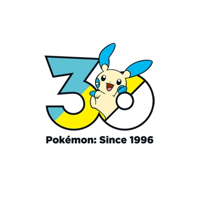 宝可梦 0312 负电拍拍 30周年纪念Logo