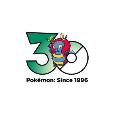 宝可梦 0313 电萤虫 30周年纪念Logo