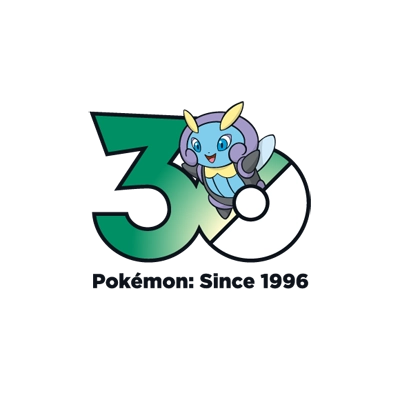 宝可梦 0314 甜甜萤 30周年纪念Logo