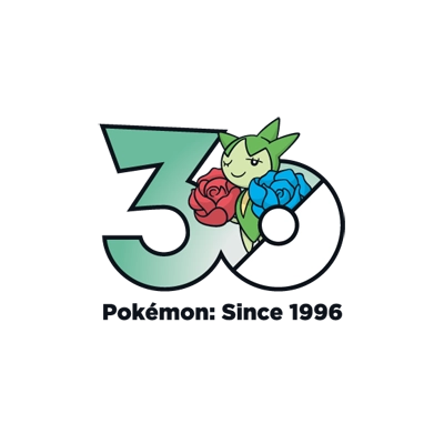 宝可梦 0315 毒蔷薇 30周年纪念Logo