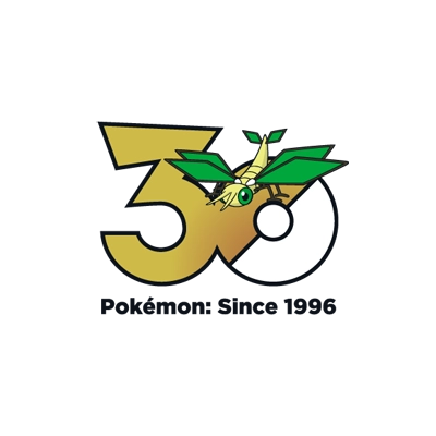 宝可梦 0329 超音波幼虫 30周年纪念Logo