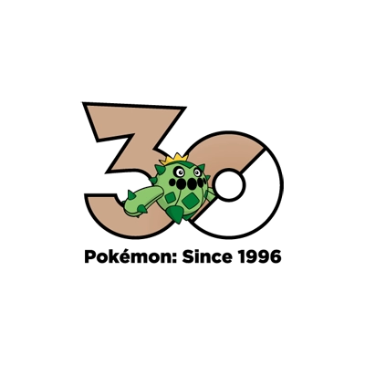 宝可梦 0331 刺球仙人掌 30周年纪念Logo
