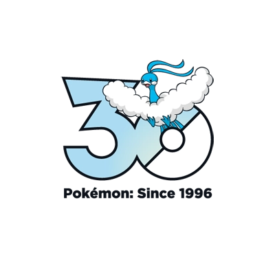 宝可梦 0334 七夕青鸟 30周年纪念Logo