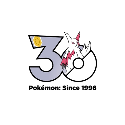 宝可梦 0335 猫鼬斩 30周年纪念Logo