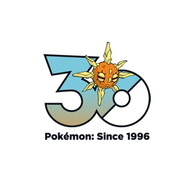 宝可梦 0338 太阳岩 30周年纪念Logo