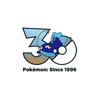宝可梦 0340 鲶鱼王 30周年纪念Logo