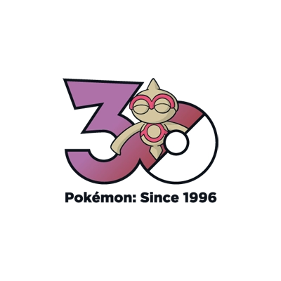 宝可梦 0343 天秤偶 30周年纪念Logo