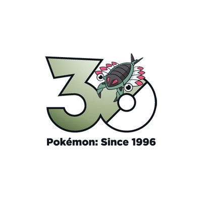 宝可梦 0347 太古羽虫 30周年纪念Logo