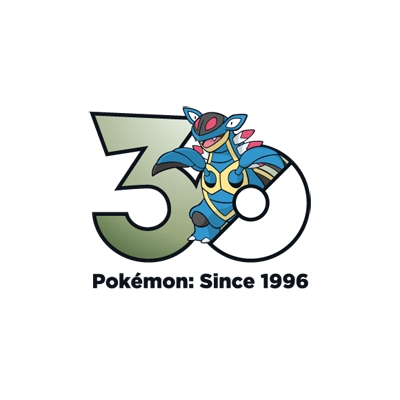 宝可梦 0348 太古盔甲 30周年纪念Logo
