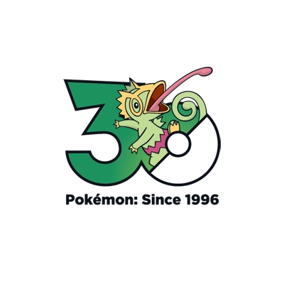 宝可梦 0352 变隐龙 30周年纪念Logo
