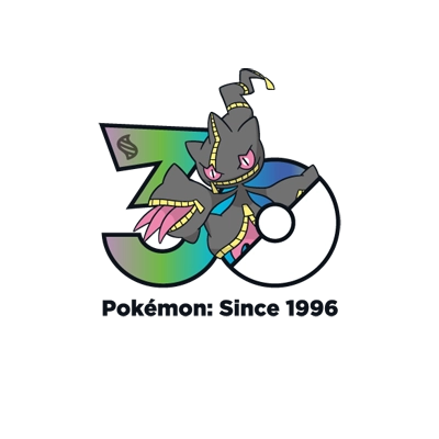 寶可夢 0354 超級詛咒娃娃 30週年紀念Logo
