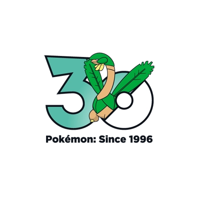 宝可梦 0357 热带龙 30周年纪念Logo
