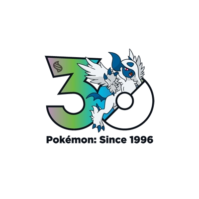 宝可梦 0359 超级阿勃梭鲁 30周年纪念Logo
