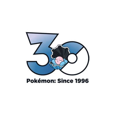 宝可梦 0366 珍珠贝 30周年纪念Logo