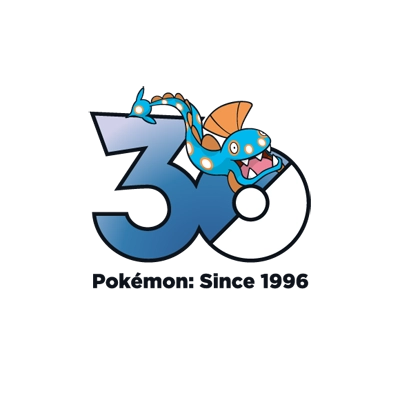 宝可梦 0367 猎斑鱼 30周年纪念Logo