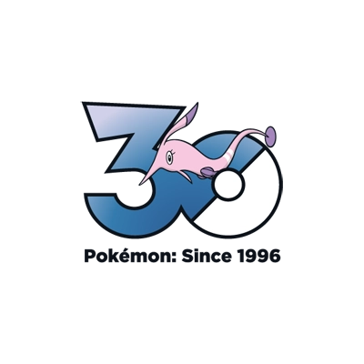 宝可梦 0368 樱花鱼 30周年纪念Logo