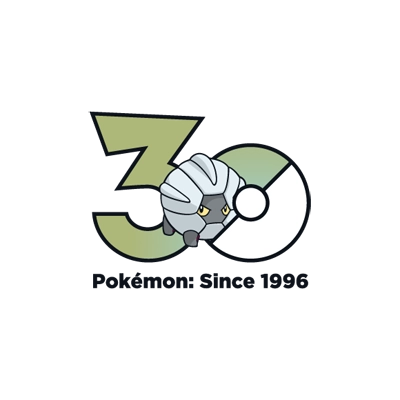 宝可梦 0372 甲壳龙 30周年纪念Logo