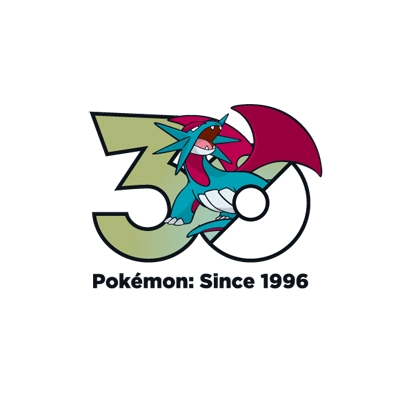 宝可梦 0373 暴飞龙 30周年纪念Logo