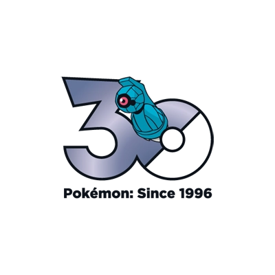 宝可梦 0374 铁哑铃 30周年纪念Logo