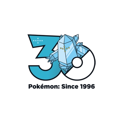 宝可梦 0378 雷吉艾斯 30周年纪念Logo