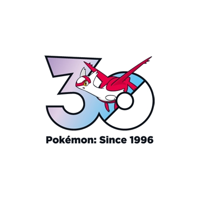宝可梦 0380 拉帝亚斯 30周年纪念Logo