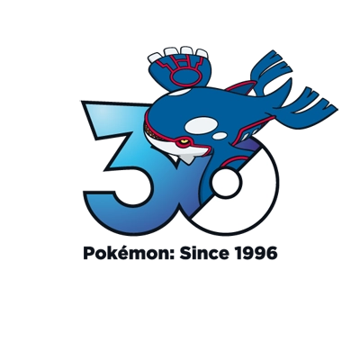 宝可梦 0382 盖欧卡 30周年纪念Logo