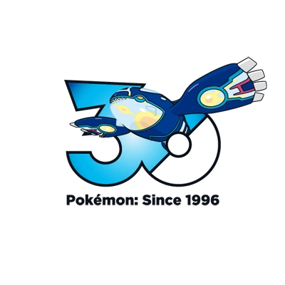 宝可梦 0382 原始盖欧卡 30周年纪念Logo