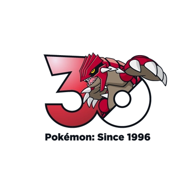 宝可梦 0383 固拉多 30周年纪念Logo