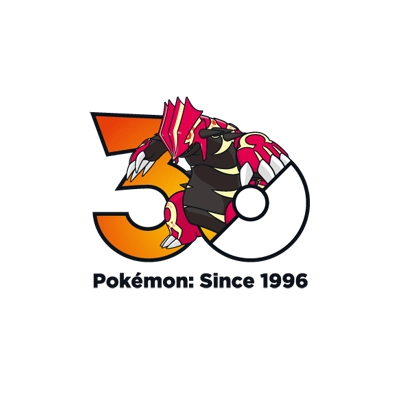 宝可梦 0383 原始固拉多 30周年纪念Logo