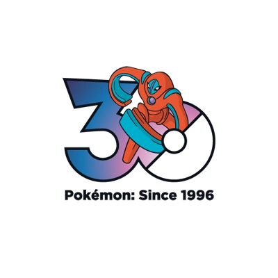 寶可夢 0386 代歐奇希斯 30週年紀念Logo