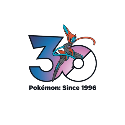 寶可夢 0386 代歐奇希斯 30週年紀念Logo