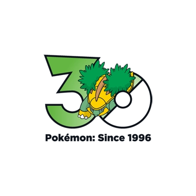 宝可梦 0388 树林龟 30周年纪念Logo