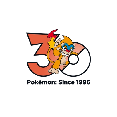 宝可梦 0391 猛火猴 30周年纪念Logo