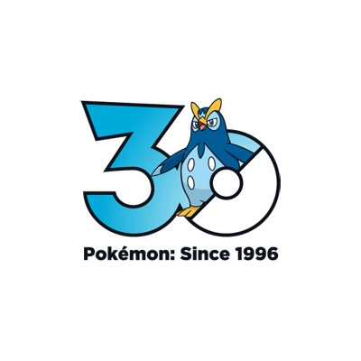 宝可梦 0394 波皇子 30周年纪念Logo
