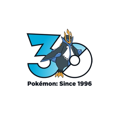 宝可梦 0395 帝王拿波 30周年纪念Logo