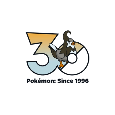 宝可梦 0397 姆克鸟 30周年纪念Logo