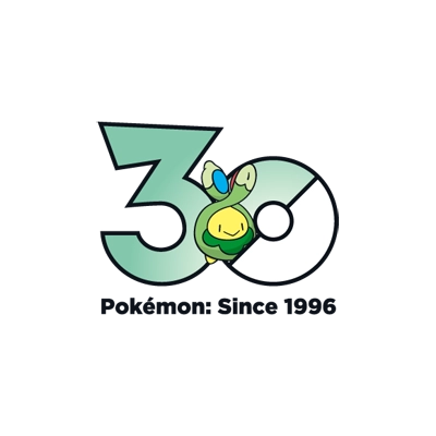 宝可梦 0406 含羞苞 30周年纪念Logo