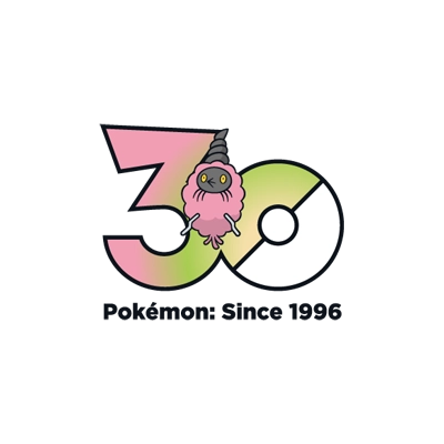 寶可夢 0412 結草兒 30週年紀念Logo