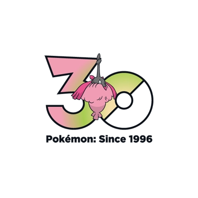 寶可夢 0413 結草貴婦 30週年紀念Logo