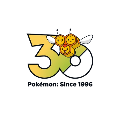 宝可梦 0415 三蜜蜂 30周年纪念Logo