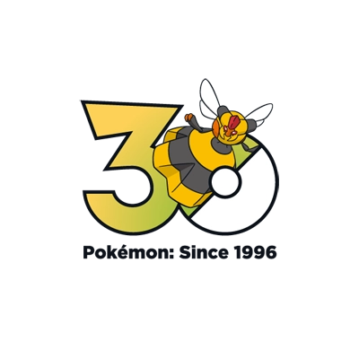 宝可梦 0416 蜂女王 30周年纪念Logo