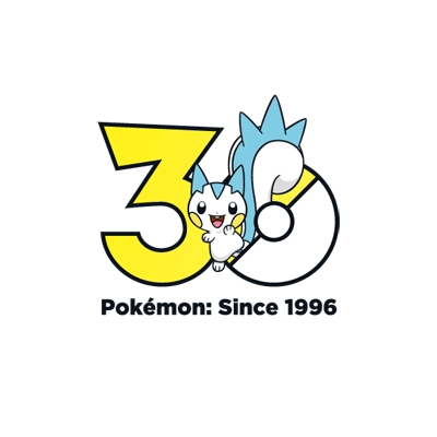 宝可梦 0417 帕奇利兹 30周年纪念Logo